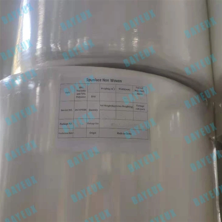Polyester Viscose Wood Pulp Composite Nonwoven Fabric